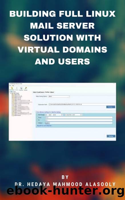 Building Full Linux Mail Server Solution with Virtual Domains and Users by Dr. Hedaya Mahmood Alasooly