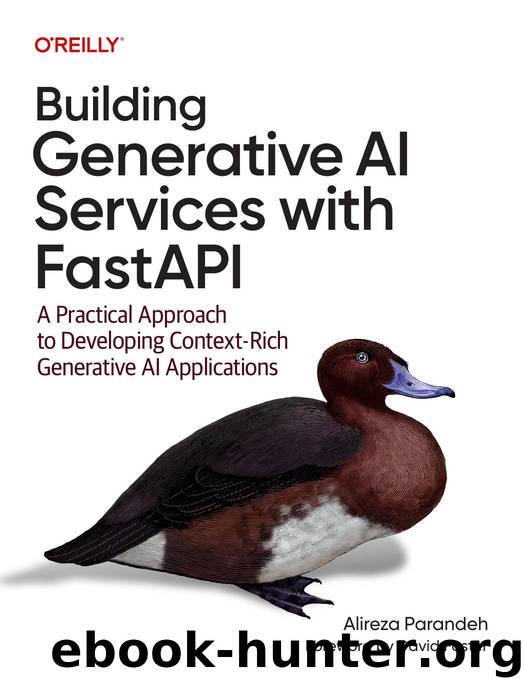 Building Generative AI Services with FastAPI by Alireza Parandeh