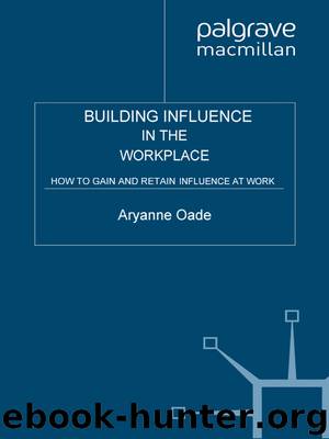 Building Influence in the Workplace by Aryanne Oade