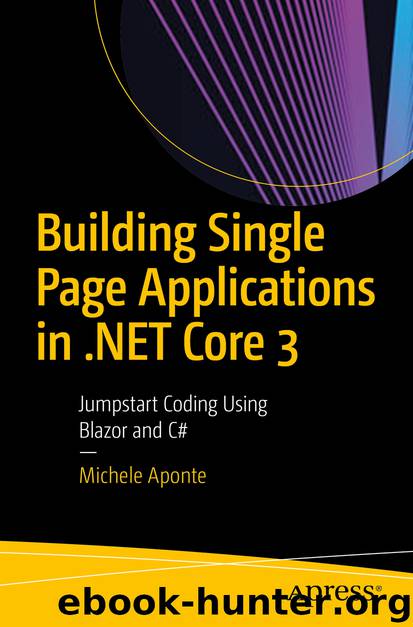 Building Single Page Applications in .NET Core 3 by Michele Aponte