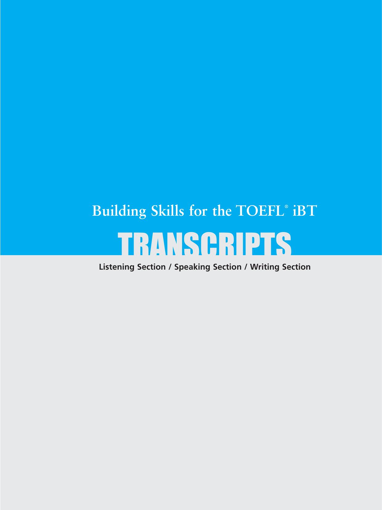 Building Skills for the TOEFL iBT: Beginning audiobook by Adam Worcester Lark Bowerman Eric Williamson