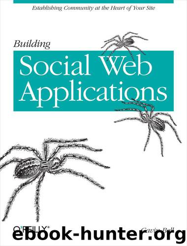 Building Social Web Applications by Bell Gavin
