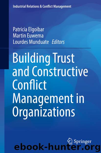 Building Trust and Constructive Conflict Management in Organizations by Patricia Elgoibar Martin Euwema & Lourdes Munduate