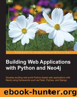 Building Web Applications with Python and Neo4j by Gupta Sumit