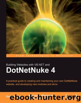Building Websites with VB.NET and DotNetNuke 4 by unknow