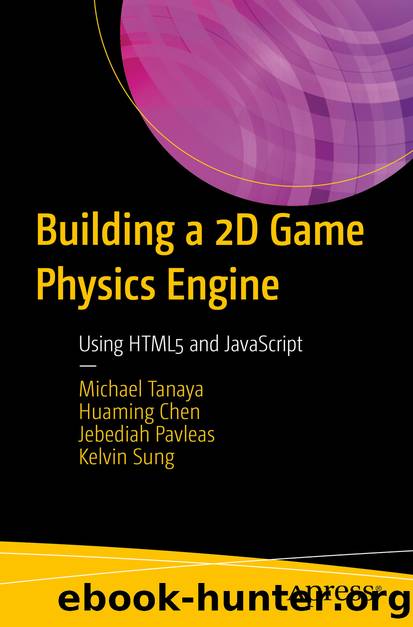 Building a 2D Game Physics Engine: Using HTML5 and JavaScript by unknow