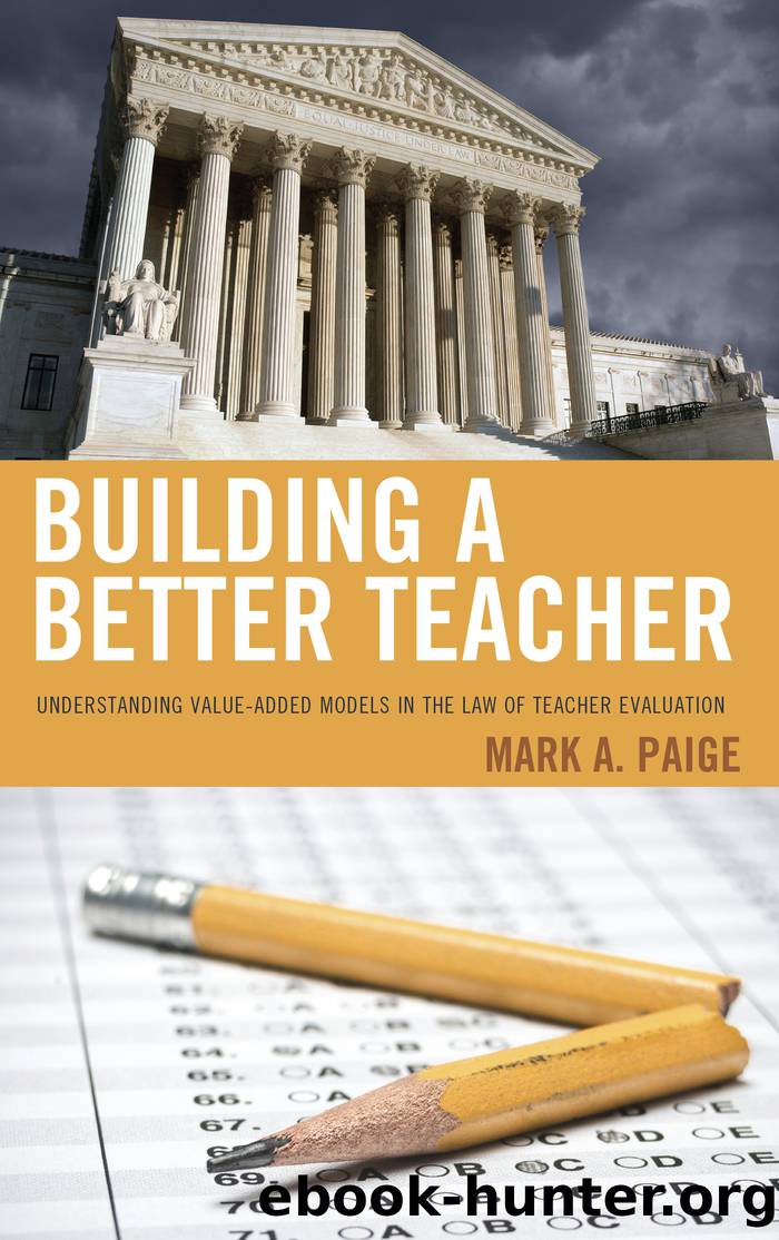 Building a Better Teacher by Paige Mark A.;