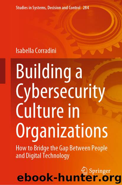 Building a Cybersecurity Culture in Organizations by Isabella Corradini