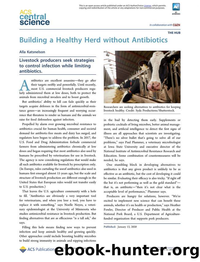 Building a Healthy Herd without Antibiotics by Alla Katsnelson