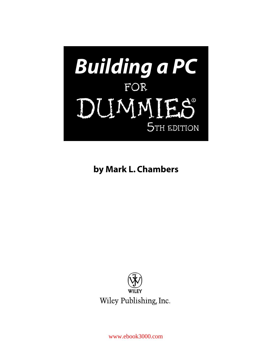 Building a PC For Dummies by Unknow