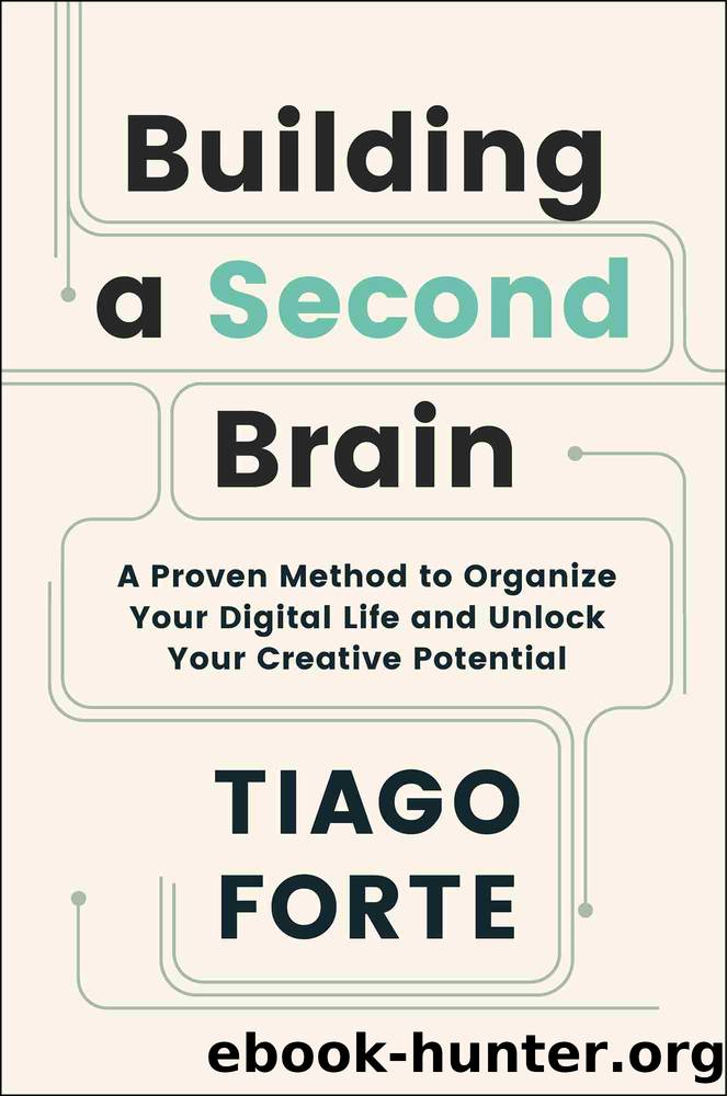 Building a Second Brain by Tiago Forte