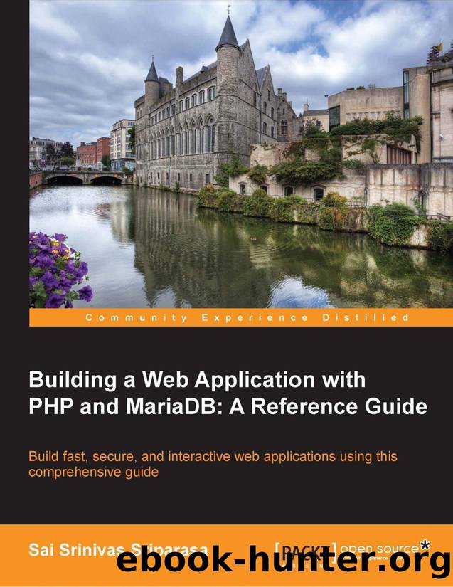 Building a Web Application with PHP and MariaDB: A Reference Guide by Sriparasa Sai Srinivas(Author)