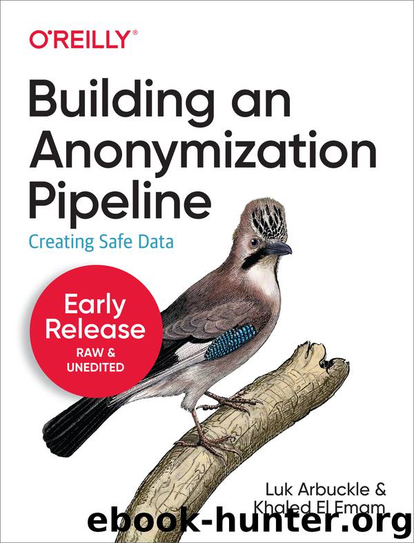Building an Anonymization Pipeline by Khaled El Emam & Luk Arbuckle
