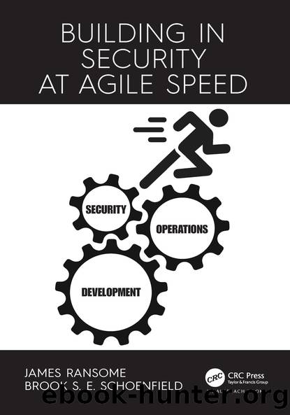 Building in Security at Agile Speed by James Ransome;Brook S.E. Schoenfield;