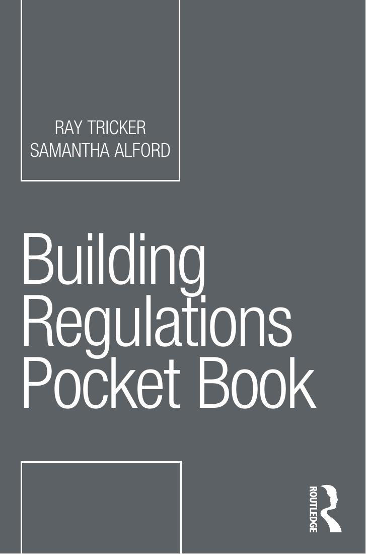 Building regulations pocket book by Alford Samantha; Tricker Ray