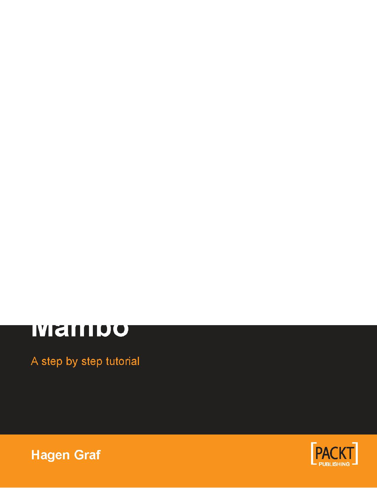 Building websites with Mambo: a step by step tutorial by Hagen Graf