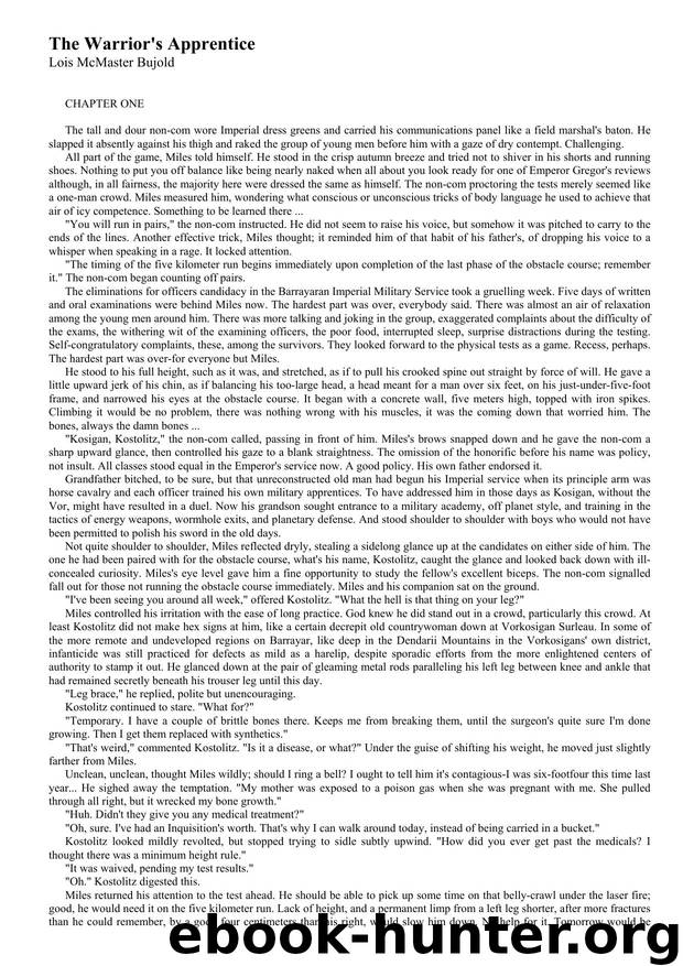 Bujold, Lois McMaster - Miles Vorkosigan 01 - The Warrior's Apprentice by Lois Mcmaster Bujold