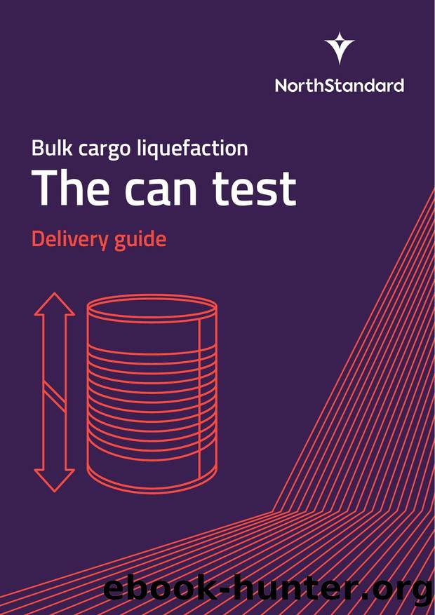 Bulk cargo liquefaction Can test Delivery guide by Unknown