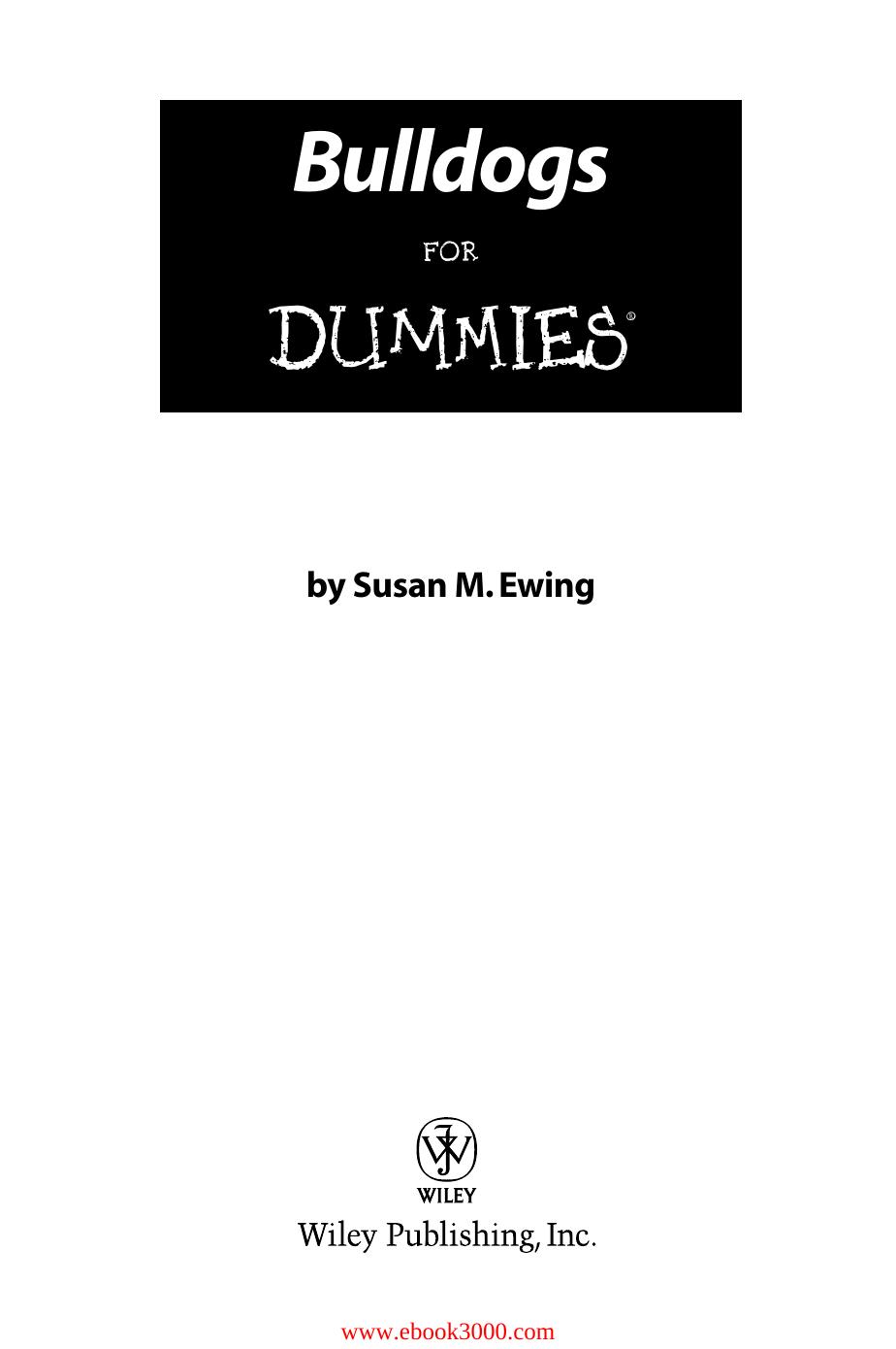 Bulldogs For Dummies by Unknow