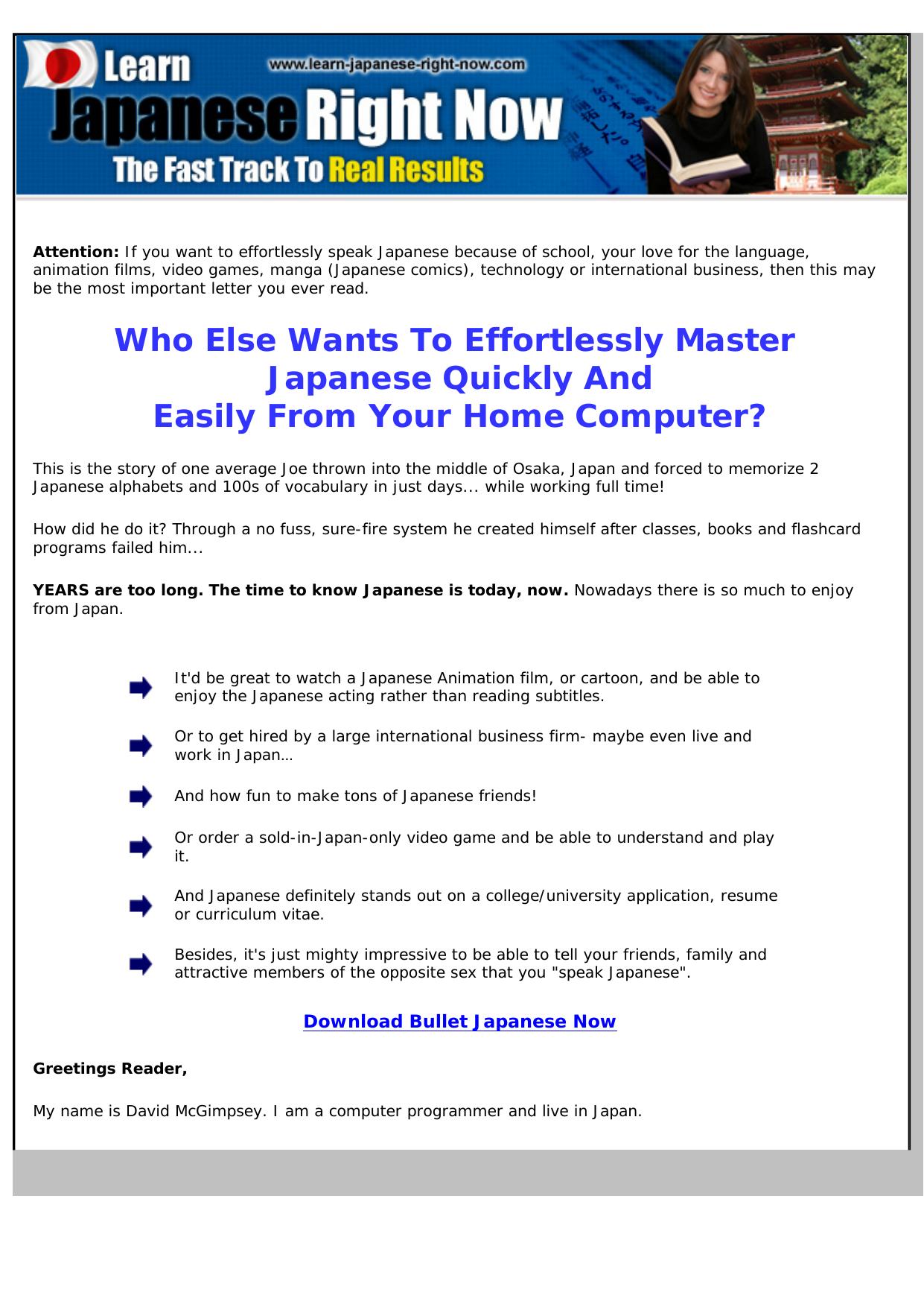 Bullet Japanese. by Best of Kuszter's Collection