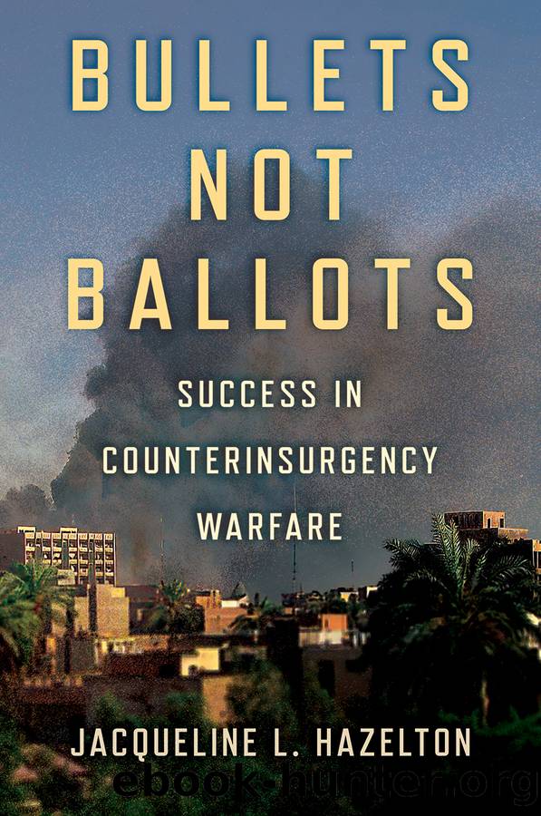 Bullets Not Ballots: Success in Counterinsurgency Warfare by Jacqueline L. Hazelton