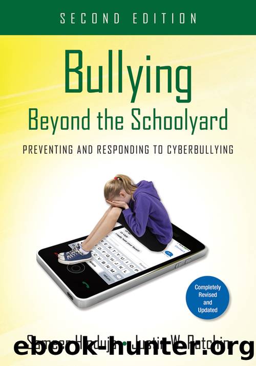 Bullying Beyond the Schoolyard by Sameer Hinduja & Justin W. Patchin