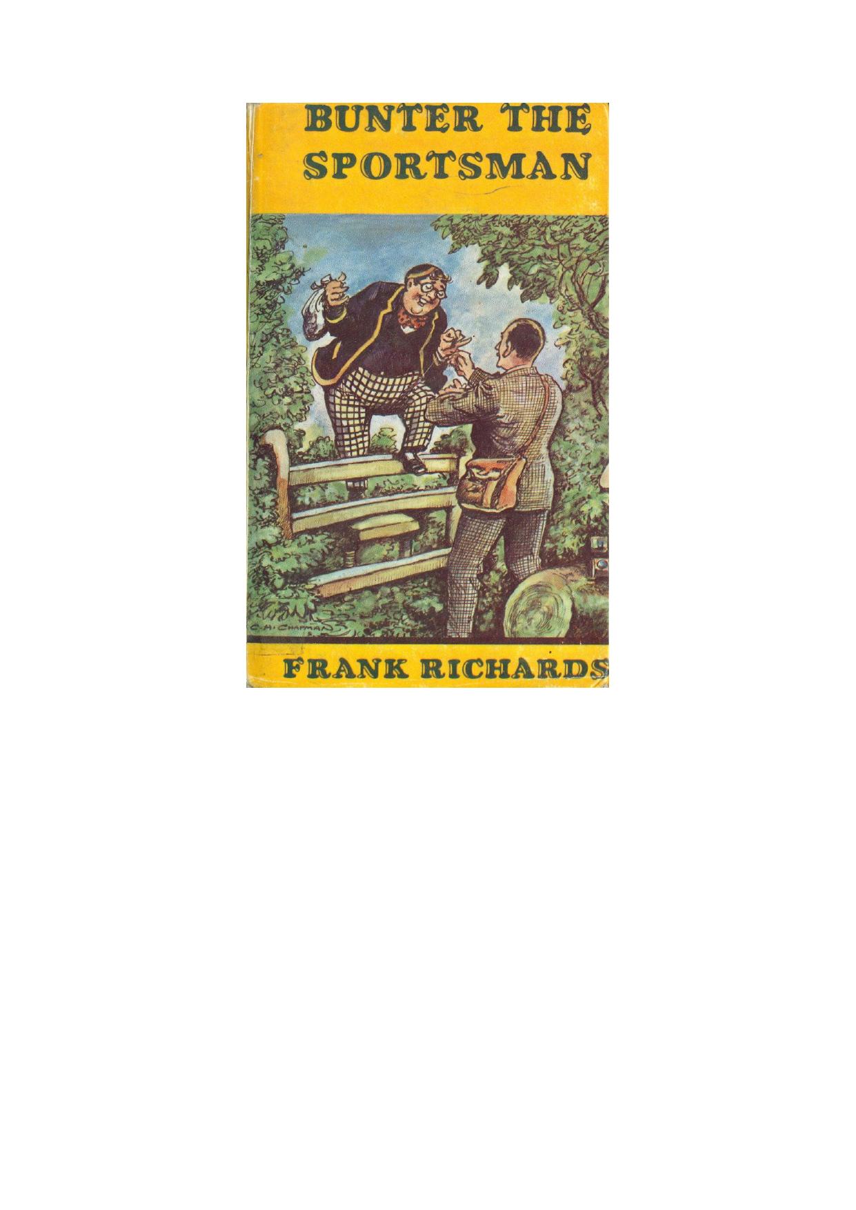 Bunter the Sportsman by Frank Richards