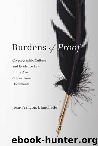 Burdens of Proof by Jean-François Blanchette