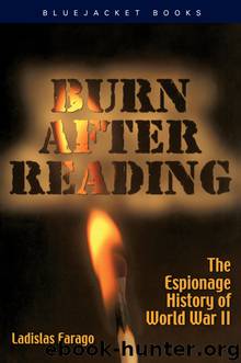 Burn After Reading by Ladislas Farago