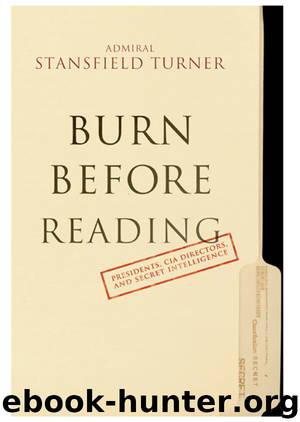 Burn Before Reading by Turner Stansfield