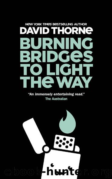Burning Bridges to Light the Way by David Thorne