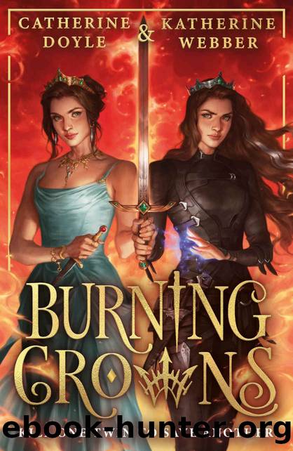 Burning Crowns: The third book in this bestselling royal YA fantasy romance series. Tik Tok made me buy it! (Twin Crowns, Book 3) by Katherine Webber & Catherine Doyle