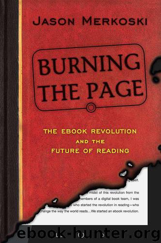 Burning the Page by Jason Merkoski