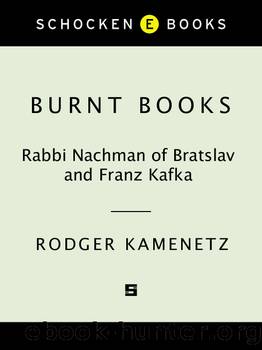 Burnt Books by Rodger Kamenetz