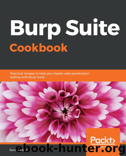 Burp Suite Cookbook by Sunny Wear