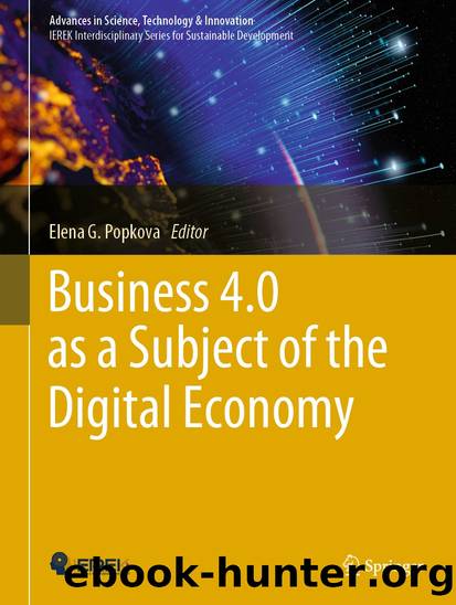 Business 4.0 as a Subject of the Digital Economy by Unknown