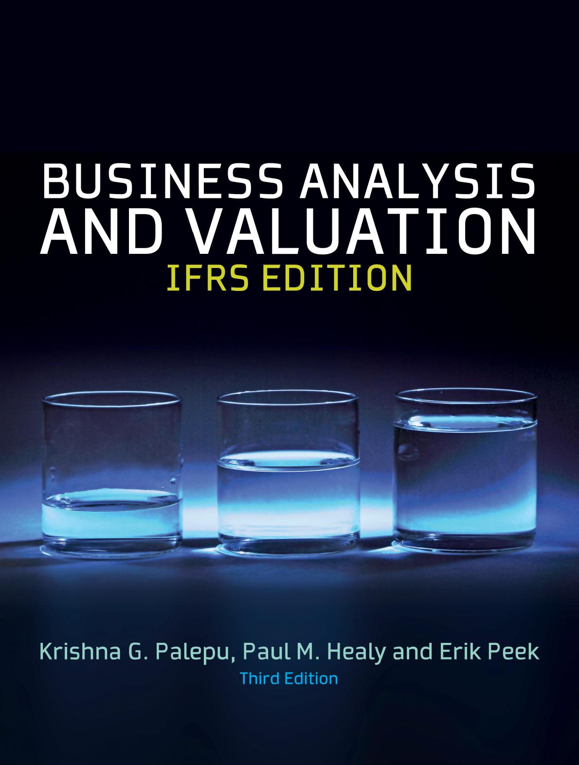 Business Analysis & Valuation: Text and Cases [Repost] by unknow