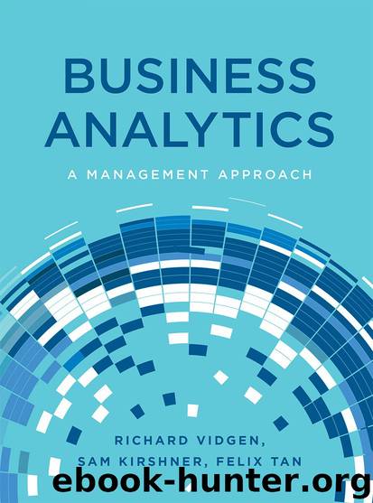 Business Analytics by Richard Vidgen & Samuel N. Kirshner & Felix Tan