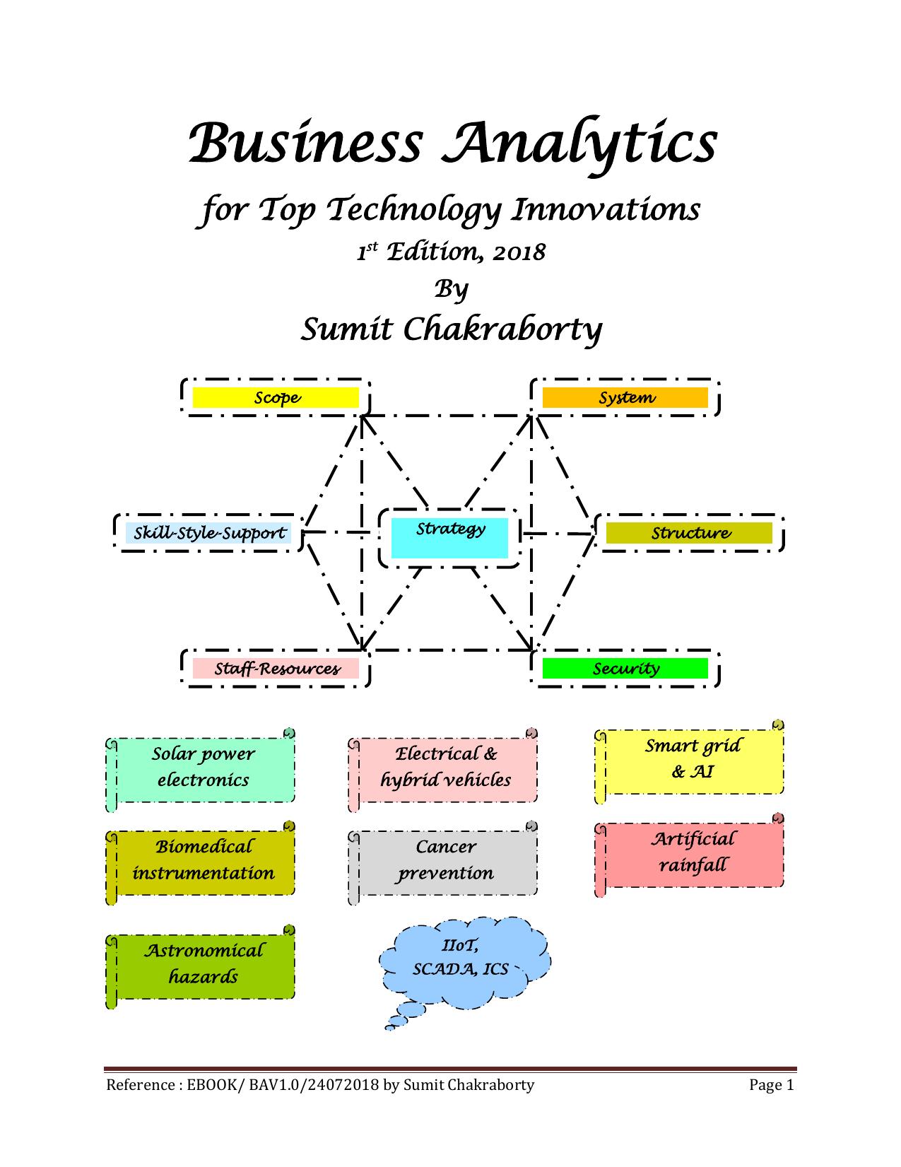 Business Analytics for Top Technology Innovations by Unknow