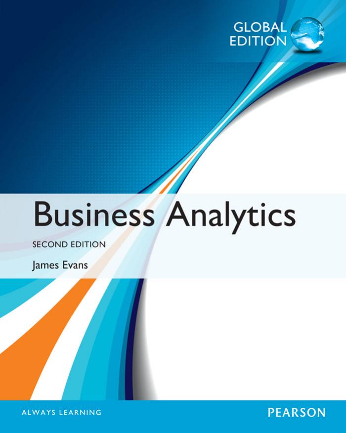 Business Analytics, Global Edition by James R. Evans