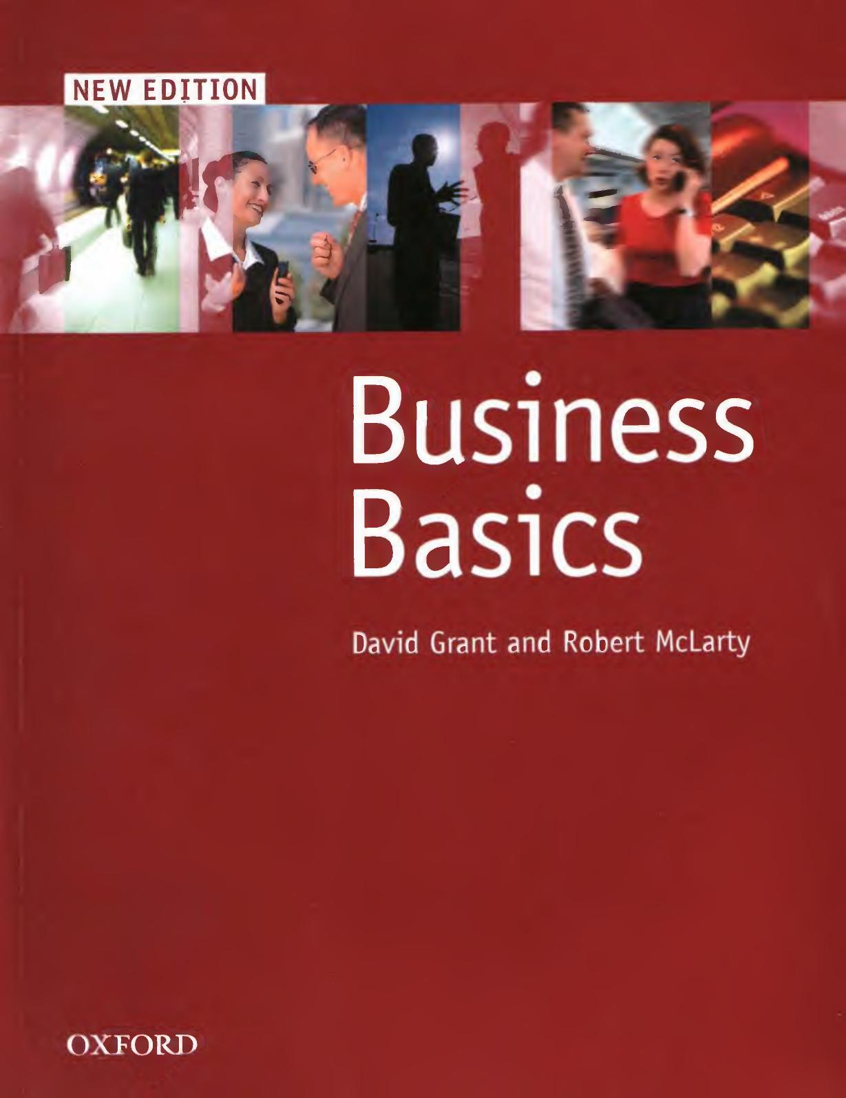 Business Basics, New edition, Workbook by David Grant Robert McLaverty