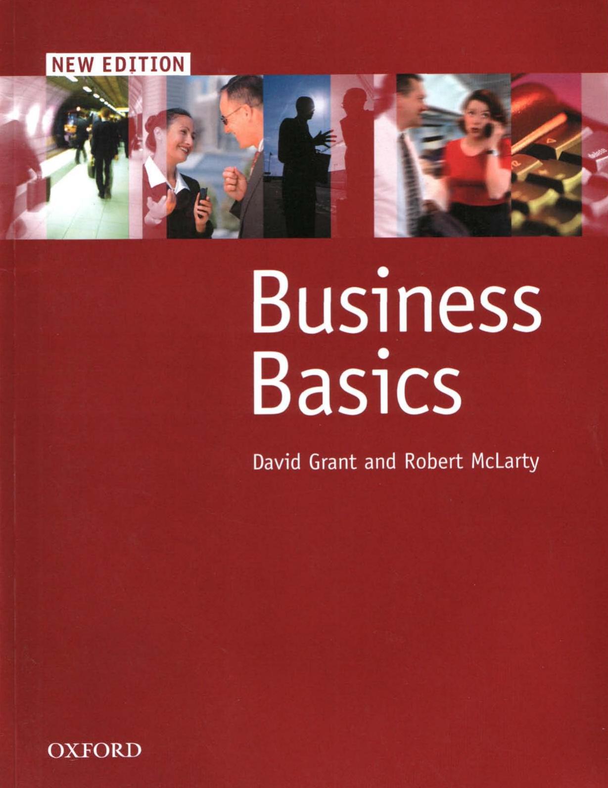 Business Basics: Student Book by Robert McLarty David Grant