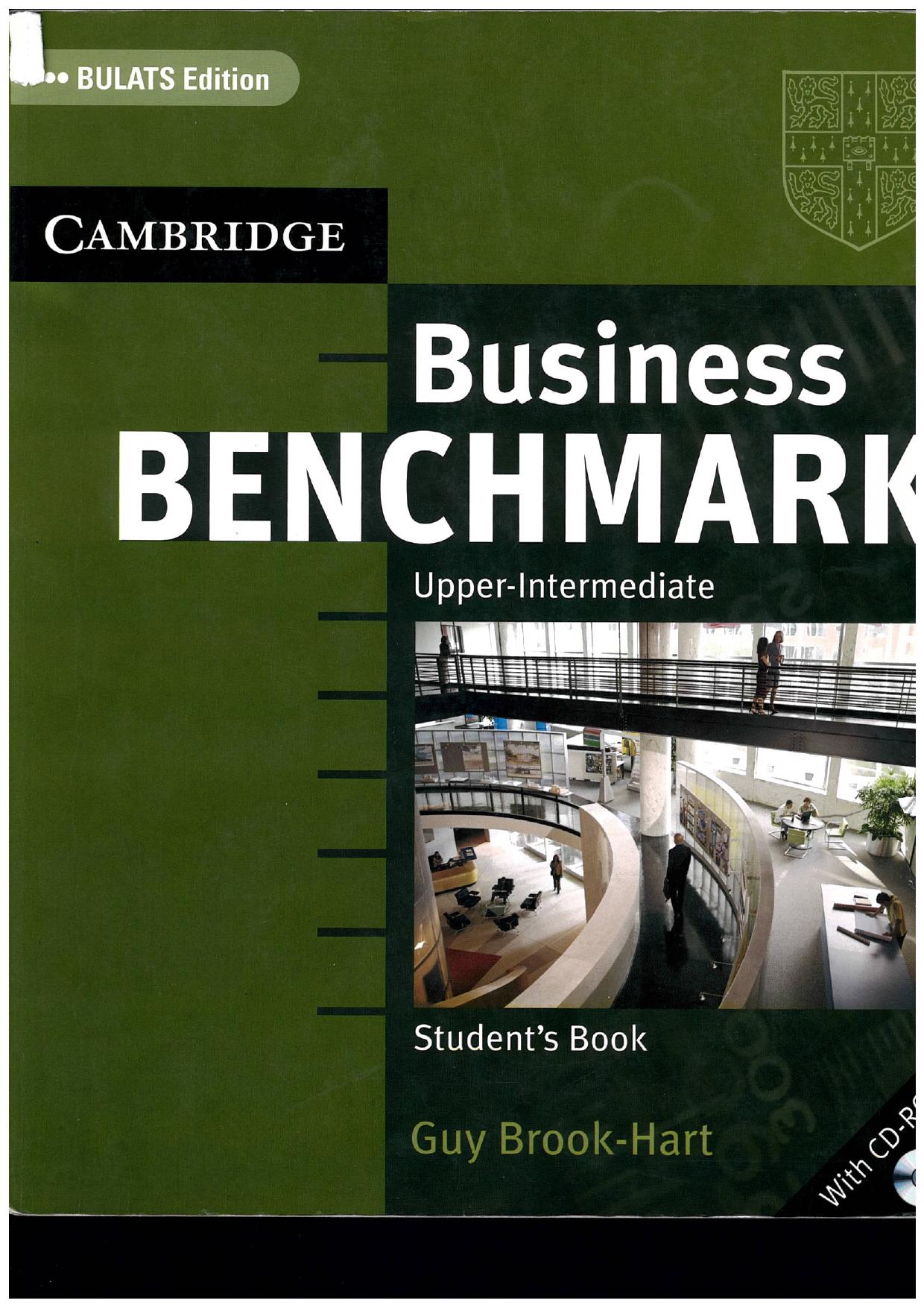 Business Benchmark Upper Intermediate Student's book by Brook-Hart Guy