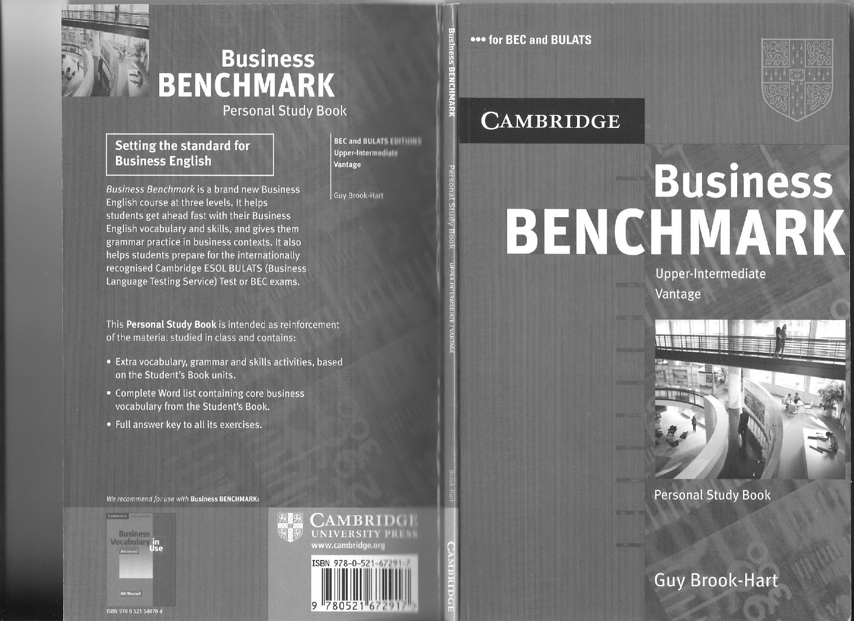 Business Benchmark Upper-Intermediate (Book) by Brook-Hart G