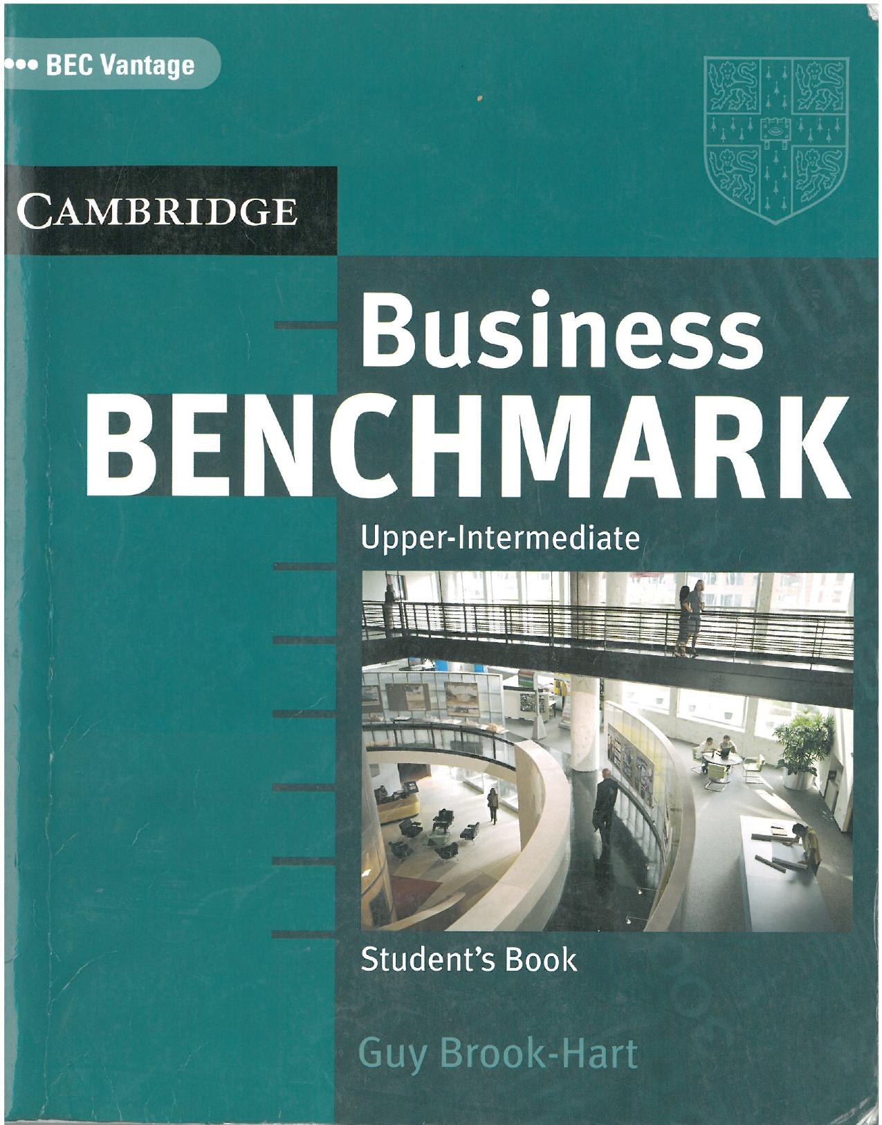 Business Benchmark Upper-Intermediate Student's Book - BEC Vantage edition by Brook-Hart Guy