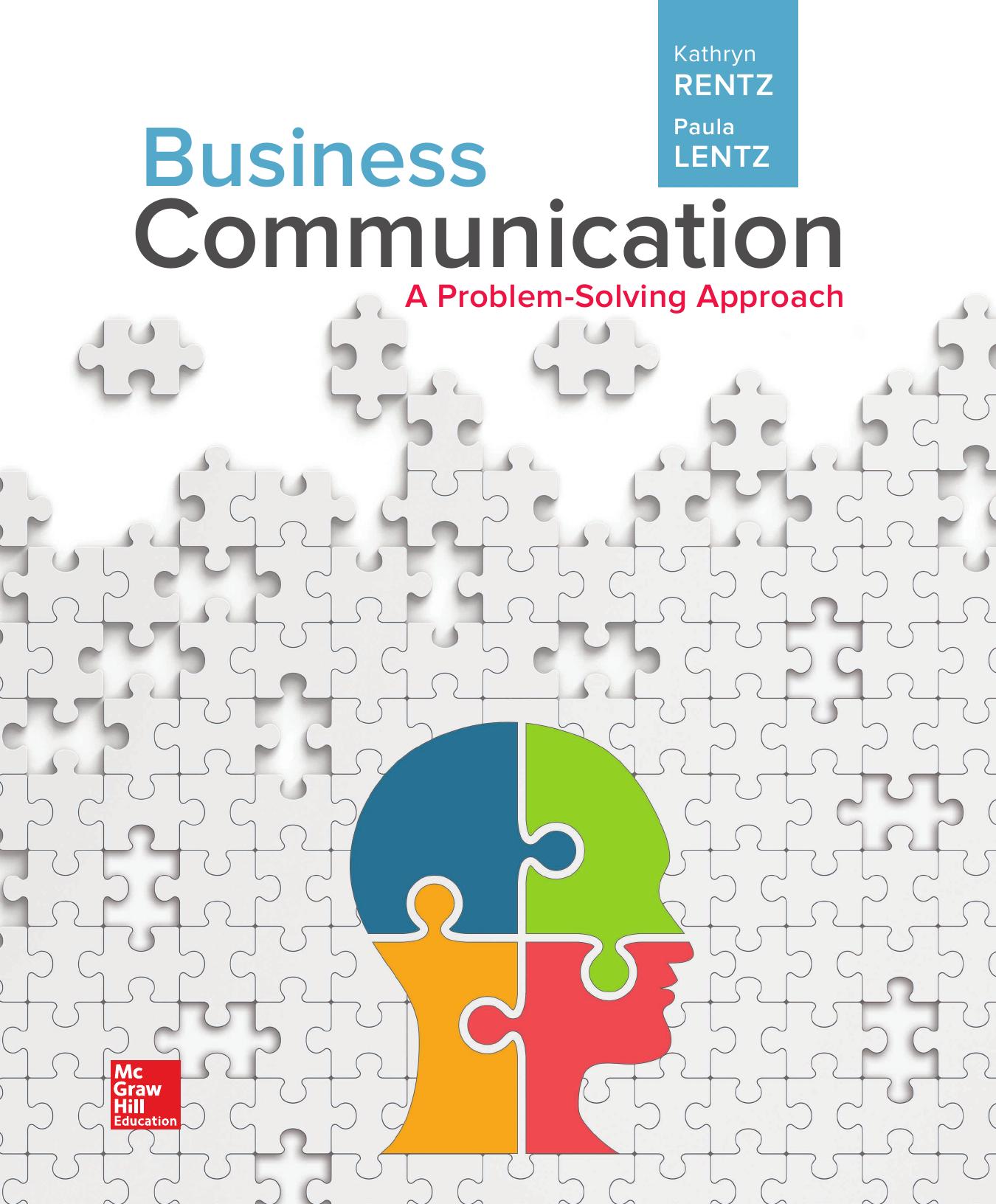 Business Communication A Problem-Solving Approach by Unknown