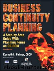 Business Continuity Planning by Kenneth L. Fulmer