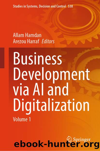 Business Development via AI and Digitalization by Unknown