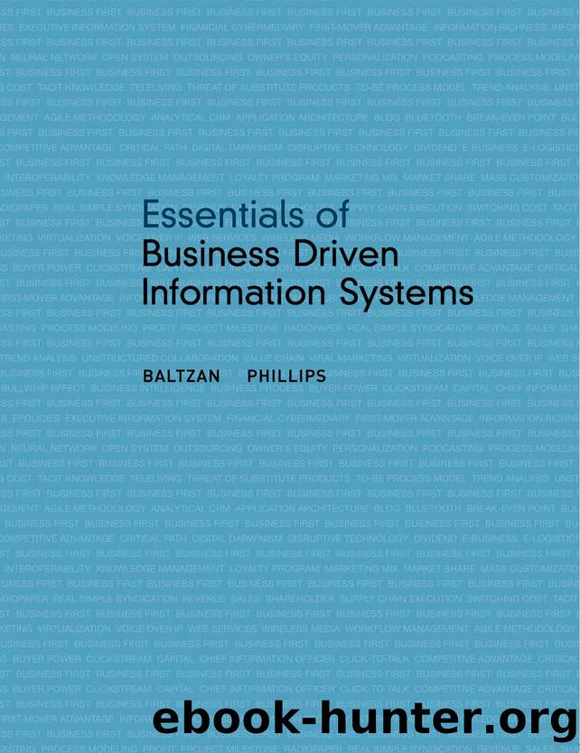 Business Driven Technology by Paige Baltzan