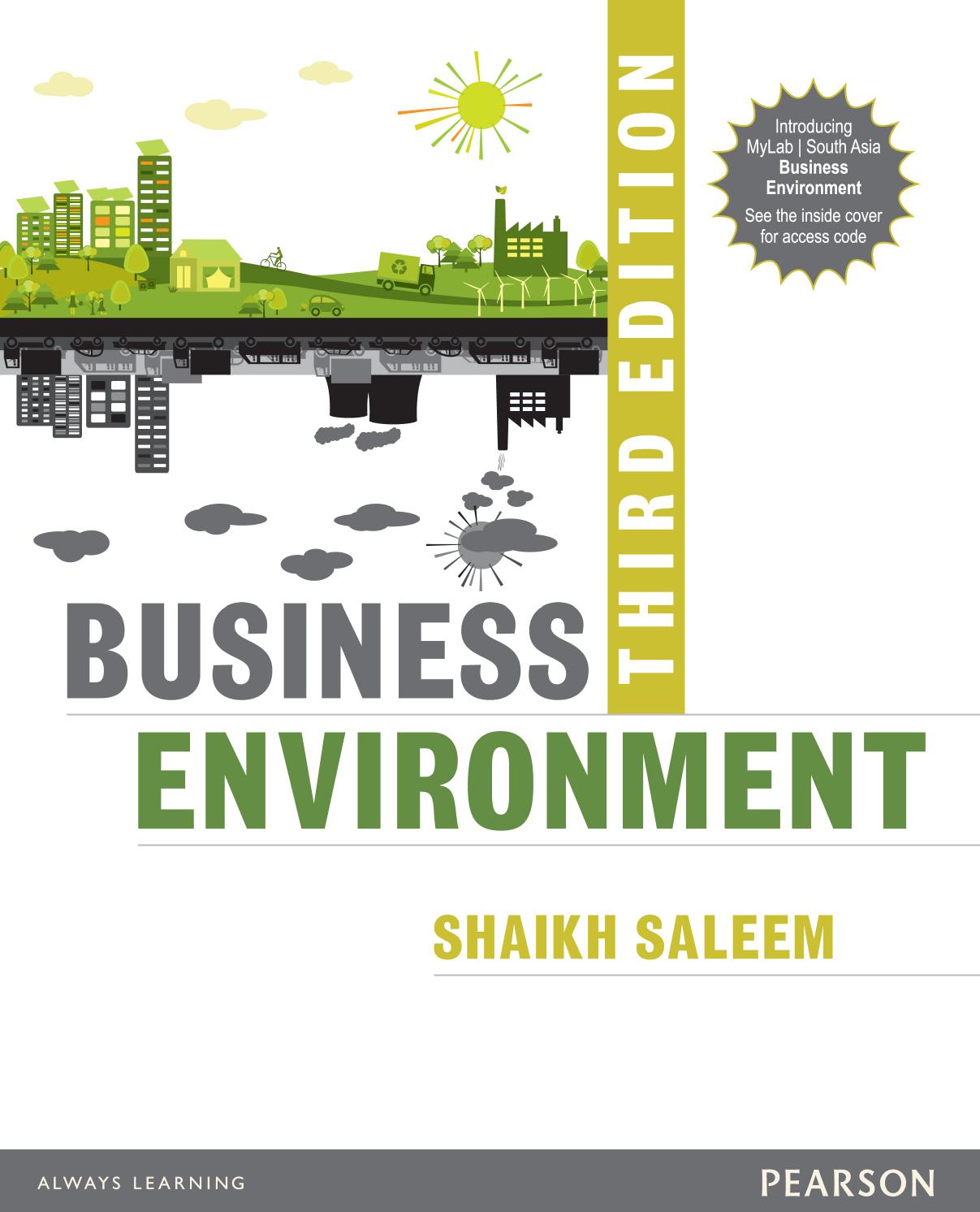 Business Environment by Shaikh Saleem
